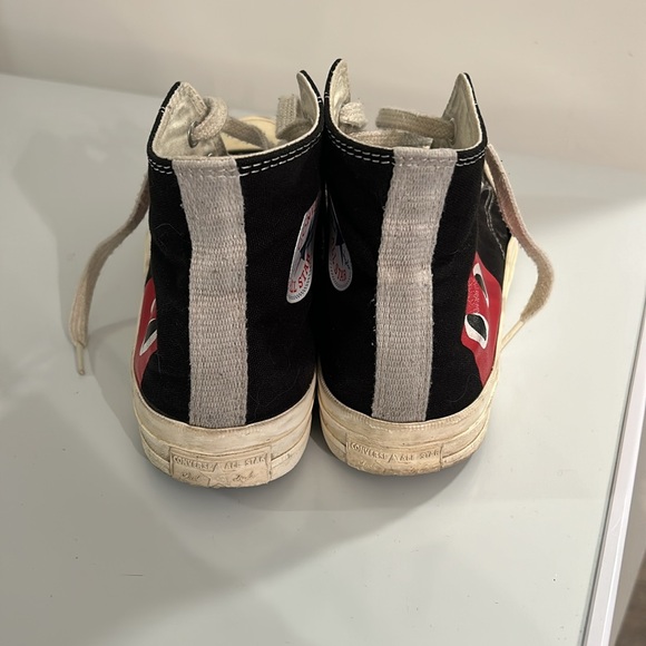 Comme des garçons Converse Chuck Taylor Black CDG - Picture 5 of 10